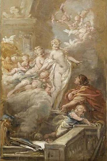 Jean-Baptiste Deshays Pygmalion et Galatee oil painting picture